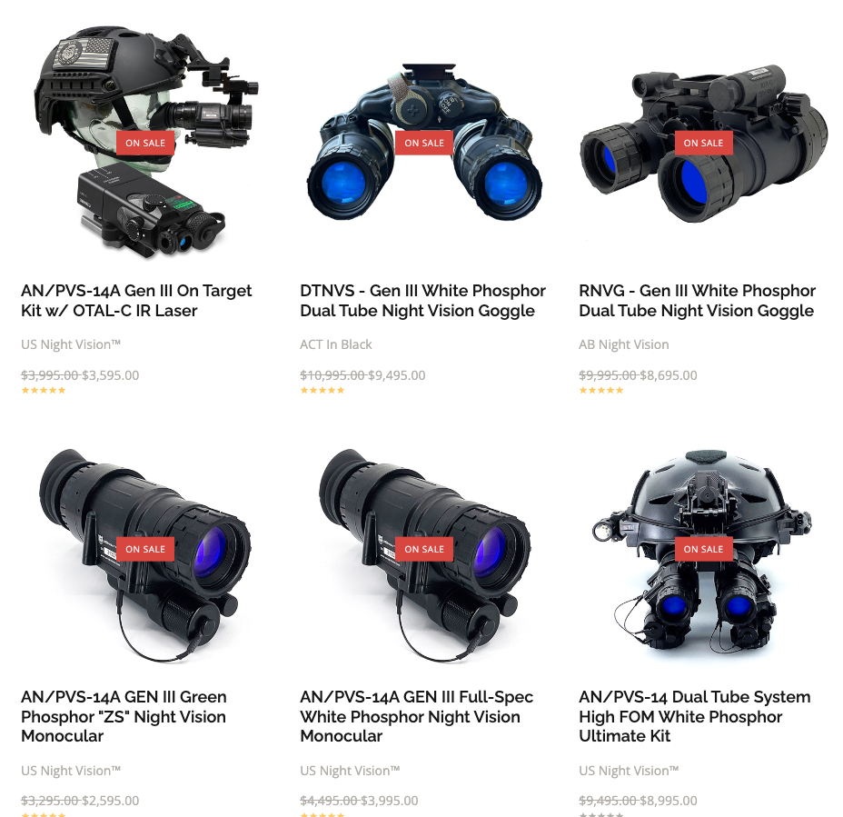 Presell TacRight Night Vision